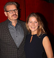 Götz Otto mit Frau Sabine @ „Padre Azul & Roomers Party“ im Hotel Roomers am 01.12.2018 (©Foto: Martin Schmitz)